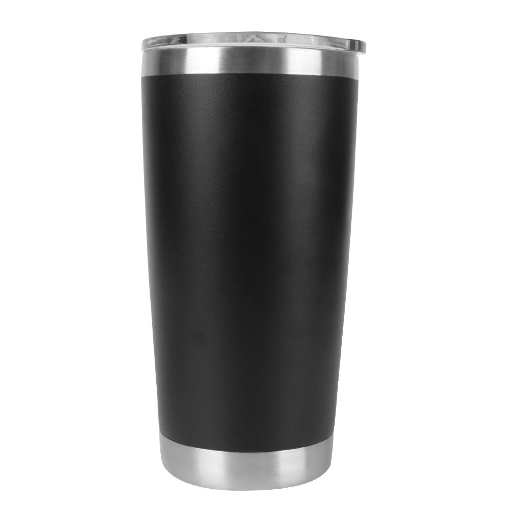 20oz s víčky Láhev na vodu Pivní poháry Vakuově izolovaný termohrnek z nerezové oceli s víčkem