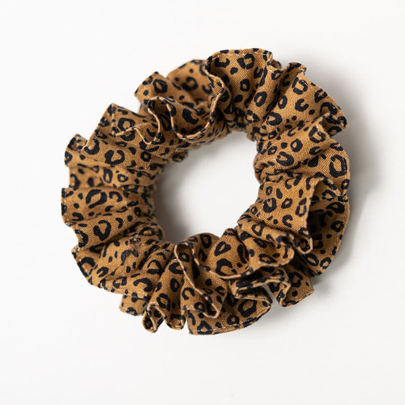 DUNDROP DD_Leopard Print Round Scrunchie_2color
