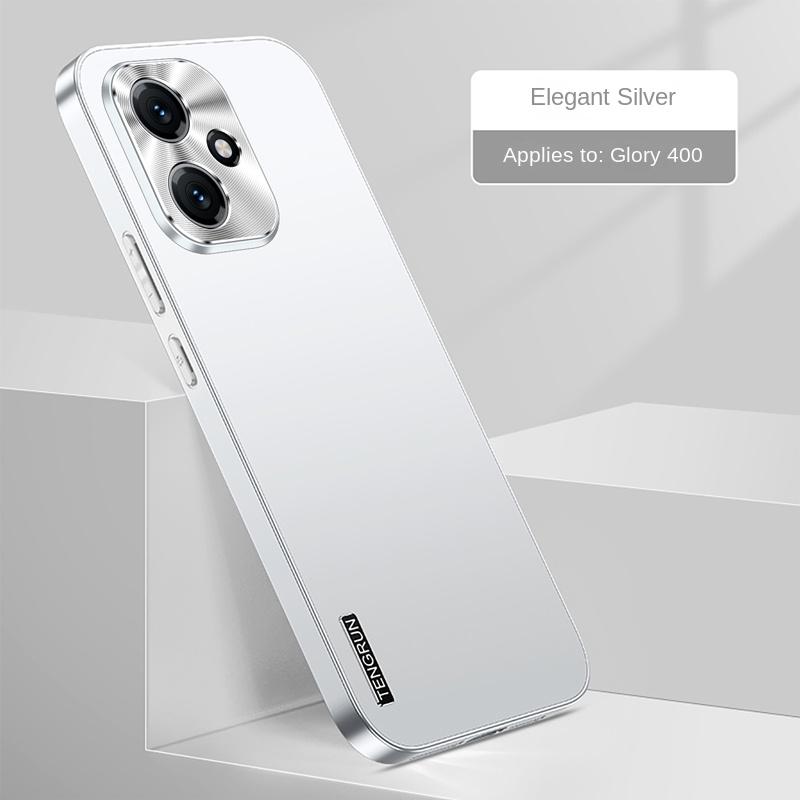 

For Honor 400 400 Pro Metallic Matte Paint Shockproof Drop Resistant Anti Fingerprint Matte Feel Phone Case For Honor 400