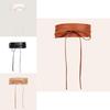 Fashionable Large Width Faux Leather Waist Belt With Bow Decoration For Dress Wear