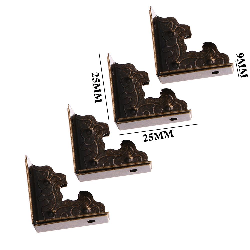 Jewelry Box Decorative Metal Crafts Corner Foot for Furniture Corner Brackets Corner Protector