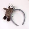 Children's Cartoon Raccoon Hair Hoop Comfortable Stretchy Hairband Stylish Headdress Daily Wear Play Costume