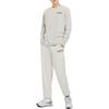 Li-Ning Vital Essential Solid Color Loose Cuff Sweatpants Unisex Bottoms Floral-Grey AKLSC87-2