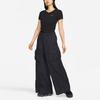 Nike Sportswear Essentials Ribbed Short-Sleeve T-Shirt Women Tops Black FB8277-010