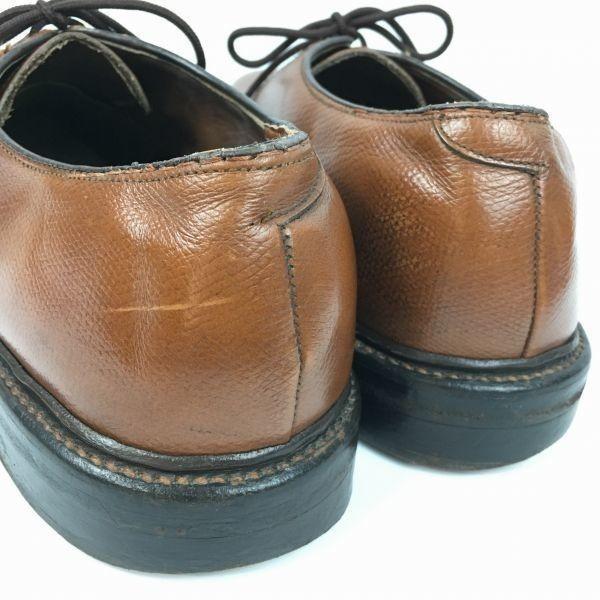 Pre-70s U.S.A. Vintage Bostonian? Plain Toe Shoes Brown size 10C 26.5-27.5 Men's(USED)