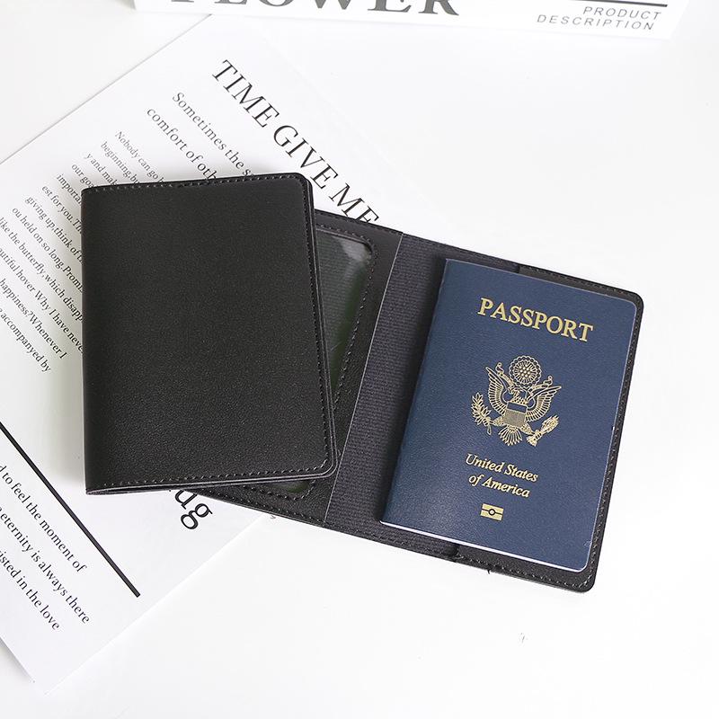 Customizable Logo Passport Holder: Travel Document Organizer and Ticket Cover