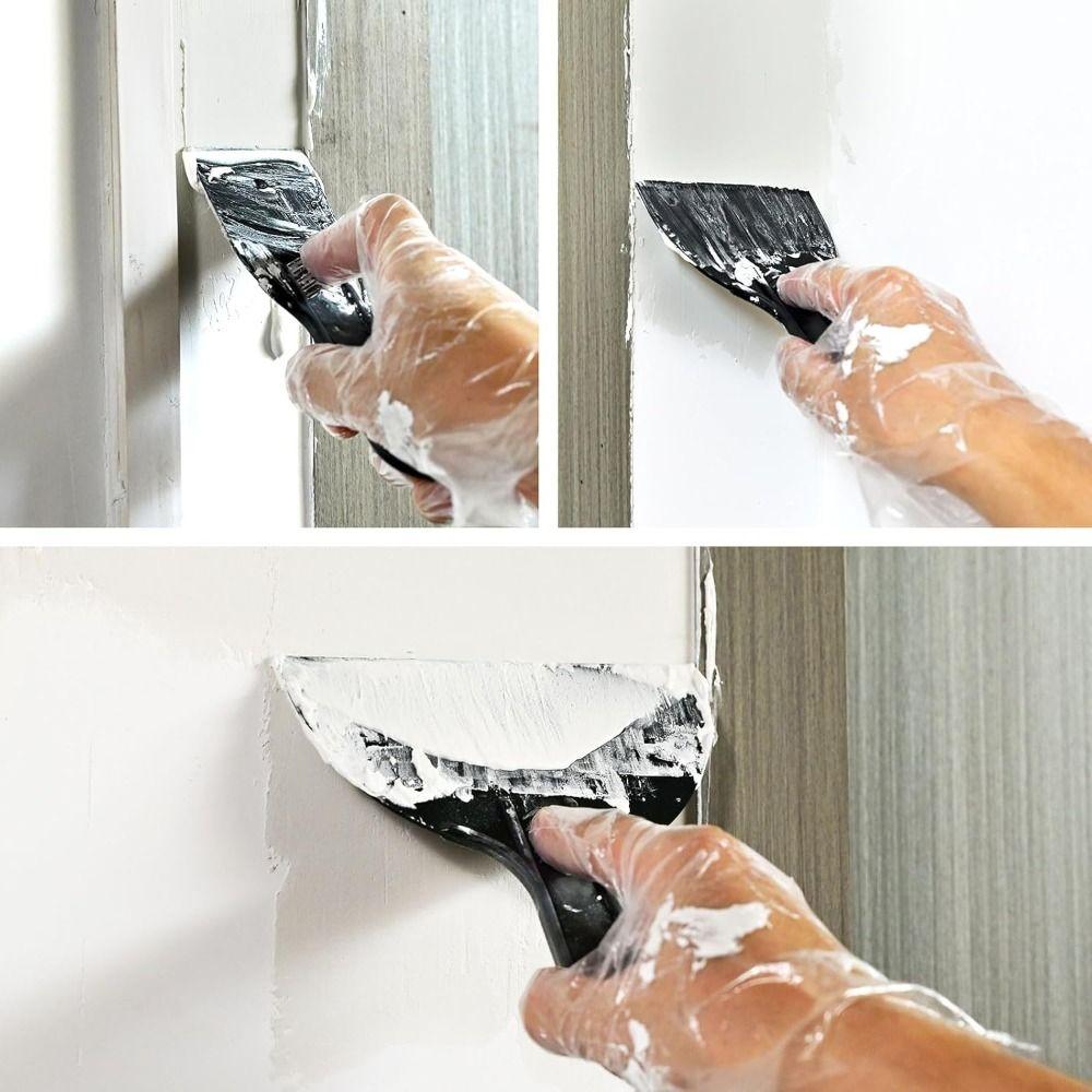6pcs Flexible Spackle Tool Non Scratch Putty Filler Tools 6 In 1 Paint Scraper Tool  Drywall Repair