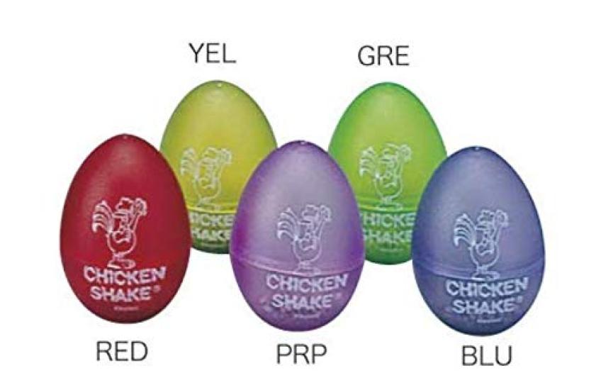 Kikutani Egg Maracas Red Blue Yellow Green Purple 8 Pieces Each 40 Pieces CK-01