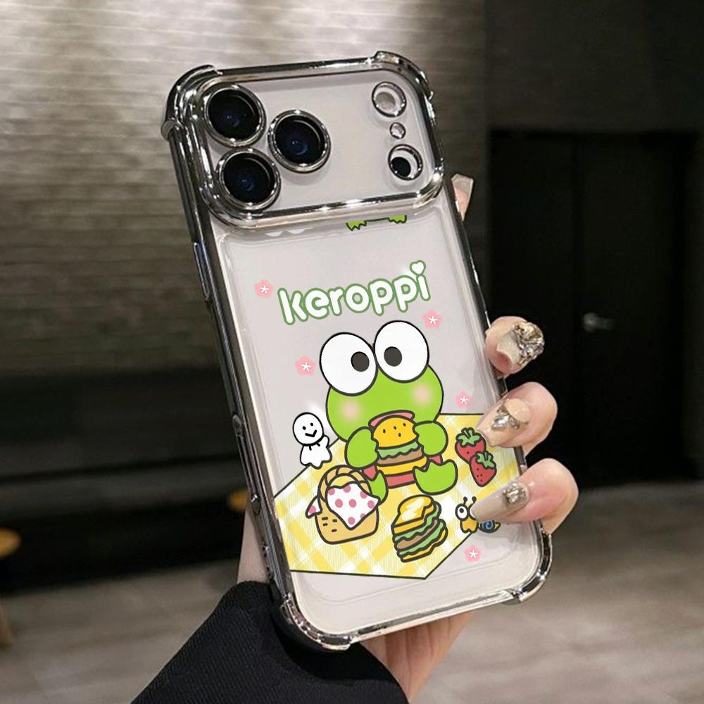 Cute Keroes Keroppies Phone Case for Xiaomi Redmi Note 15 14 13 12 14C 13C 12C 10C Pro Plus 4G 5G Anti-drop Transparent Cover
