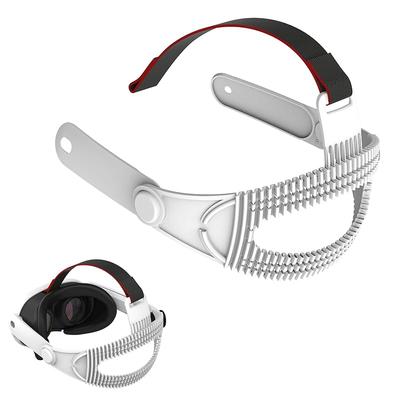 SHEAWA Head Strap/Headband for Meta Quest 3S/3 - VR Use While Lying Down - Breathable, Comfortable, Flexible, Weight-Reducing, Pressure-Relieving,