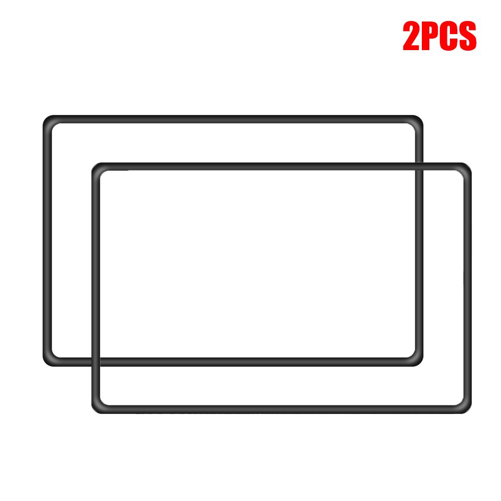 Car Navigation Player Covers For Tesla Model 3 Y Screen Protector Silicone Radio Audio Frame Guards Auto Accessories Interior