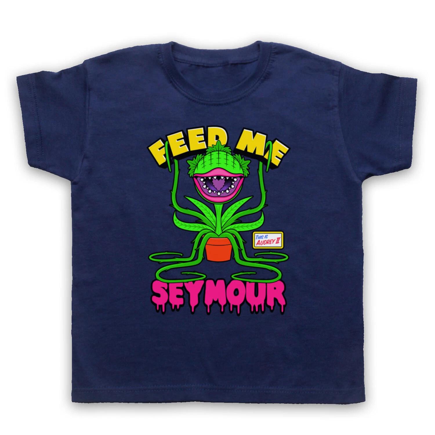 LITTLE SHOP OF HORRORS AUDREY II TWOEY FEED ME SEYMOUR KIDS CHILDS Boys Baby Children T-shirt 100