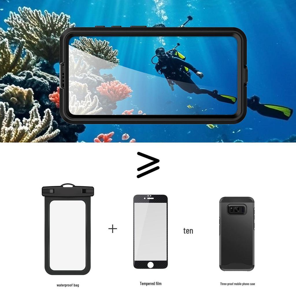 Ares Series Diving Case - Waterproof, Shockproof, Magnetic for Samsung S26 Ultra