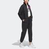Adidas Originals Trefoil Anti-University Jacket With Logo Embroidery And Print Women Jacket Black IL6500
