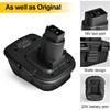 JYJZPB 2-Pack Battery Adapters for Dewalt 18V to 20V Tools DCA1820 Convert for Dewalt 20V Lithium Battery DCB204 DCB205 DCB206 DCB606 to 18V NiCd
