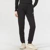 Puma Solid Color Logo Print Casual Cuffed Sweatpants Women Bottoms Black 675645-01