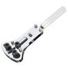 Adjustable Design Watch Screw Back Case Wrench Replaceable Parts Stainless Steel Watch Back Case Opener 3 Point Wrench
