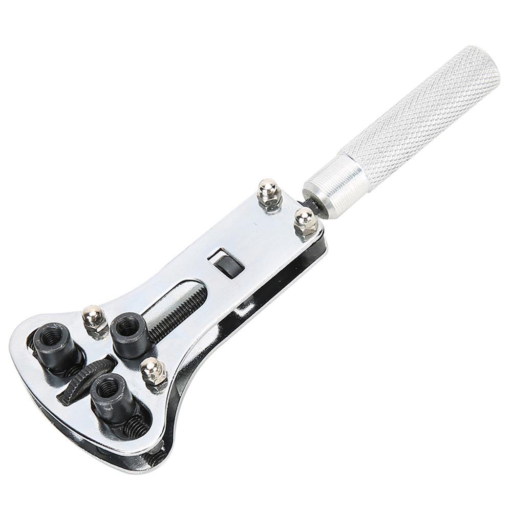 Adjustable Design Watch Screw Back Case Wrench Replaceable Parts Stainless Steel Watch Back Case Opener 3 Point Wrench