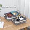 Handmade Woven Remote Control and Accessory Basket