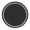 Non-slip Car Water Cup Pad Diamond Rhinestone Rubber Mat for Bottle Holder Coaster Auto Interior Anti-skid Cup Holders 7cm