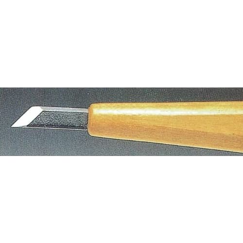 Akira Miki Power Grip Carving Knife, Edge, 6mm