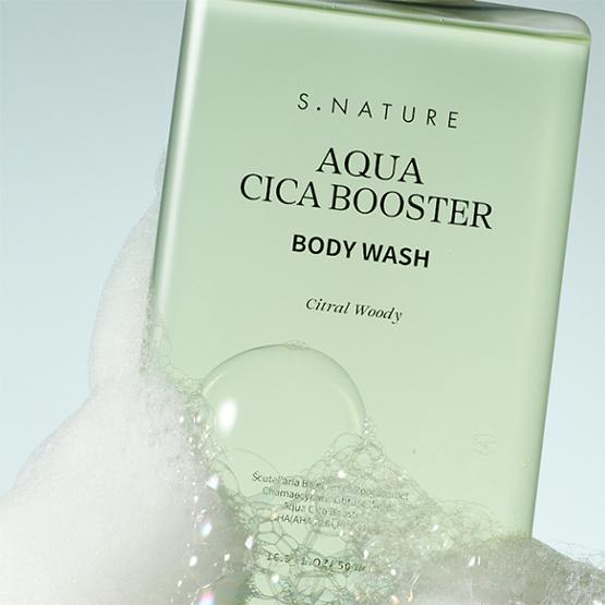 S.NATURE Aqua Cica Booster Duschgel 500ml