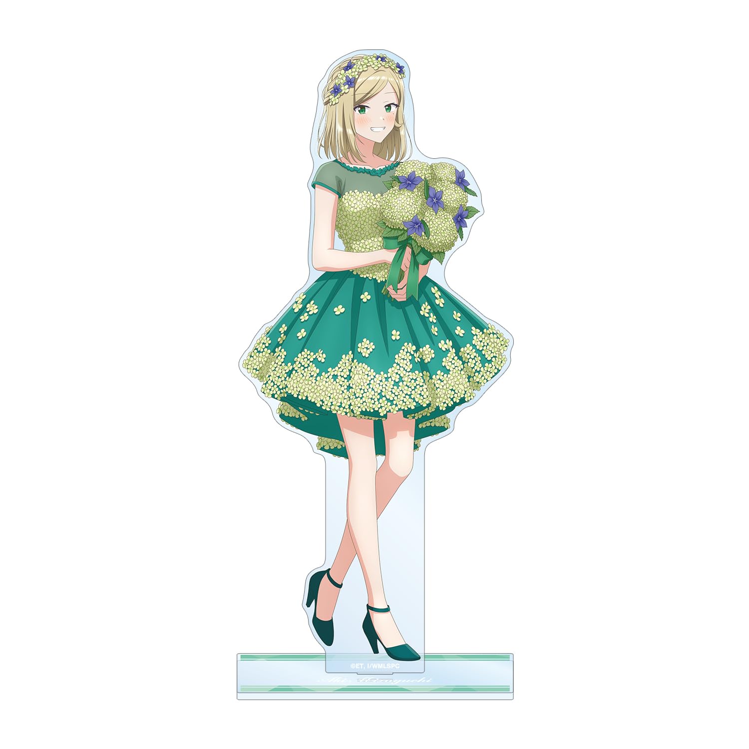 

TV anime Love Like a Original illustration of Aki Mizuguchi in a petal dress Extra large acrylic stand Sing Whisper ver.