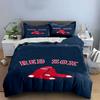 Red Sox Logo Bedding Design Print Bedding Set Duvet Cover Pillowcases (1* Duvet Cover 2* Pillowcases Do Not Include Comforter)