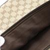 GUCCI Shoulder Bag 145857 Brown GG canvas unisex Used