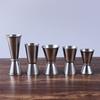 Stainless Steel Measuring Cups 15/30 25/50 20/40 30/50ml Bar Party Wine Cocktail Shaker Dual Shot Jigger Liquid Drinks DIY Tool