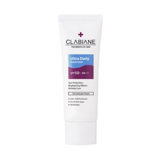 Clabian Ultra Daily Sunscreen SPF50+ PA++++ Lightweight UV Protection Moisturizing Sun Cream 40ml