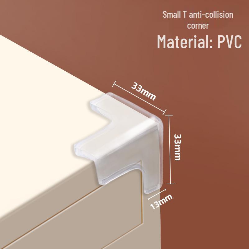Transparent Silicone Corner Protector - Anti-Collision Soft Wrap for Child Safety