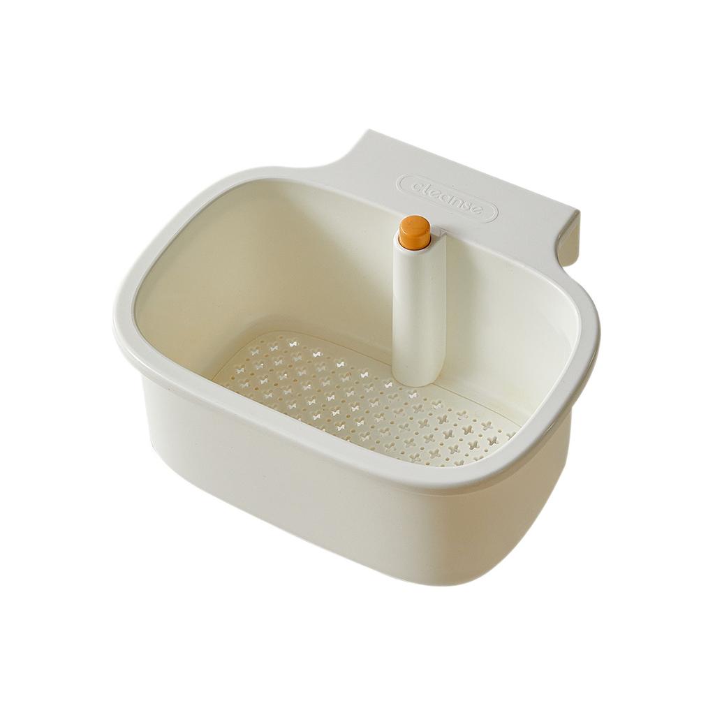 Sink Drain Basket Household Faucet Kitchen Press Separation Food Residue Garbage Filter Fruit Filter Basket