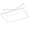 Mail and Document Organizers Convenient Acrylic Desk Organizers for Mail Letters Bills Notepad Storage Holder