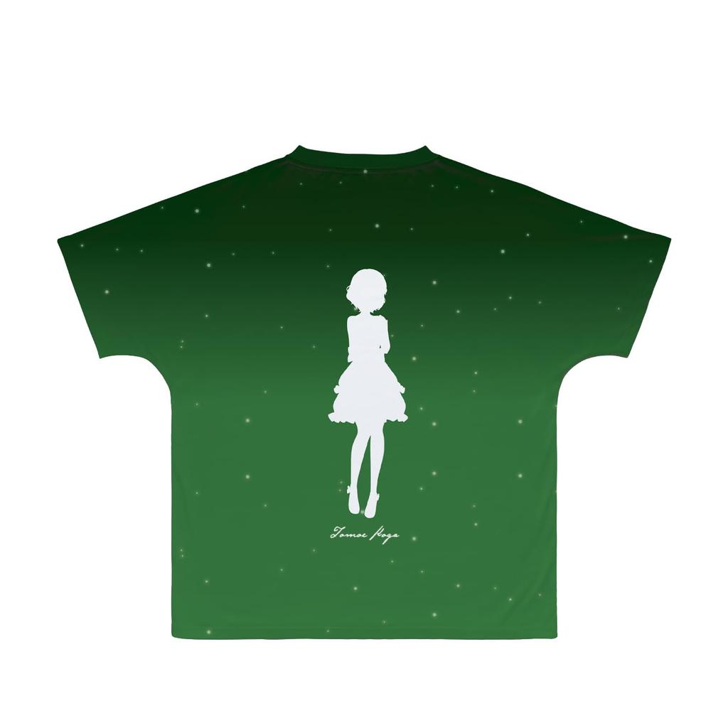 Rascal Does Not Dream of a Dreaming Girl - Original Illustration by Tomoe Koga, Starry Sky Dress Ver. Full Graphic T-Shirt, Unisex, Size Small