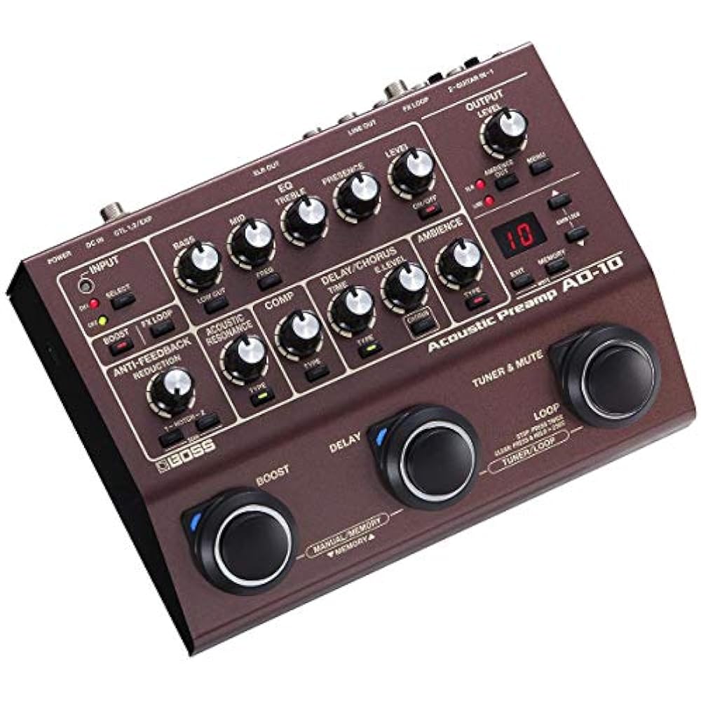BOSS /AD-10 Acoustic Preamp Boss Acoustic Preamp