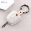 Car Key Case Cover Shell Fob For Peugeot 106 107 206 207 307 For Citroen C1 C2 C3 C4 Xsara Picasso For Toyota Aygo Leather Bag