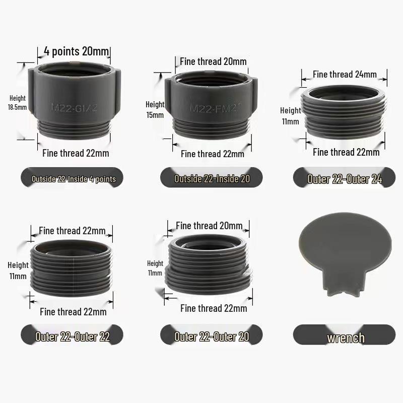 Universal Rotating Kitchen Faucet Sprayer with Anti-Splash Slim Design