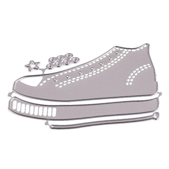 

Обувь для детей, тиснение, резка, сделай сам, ремесло, трафарет, инструмент для скрапбукинга, декоративная форма серебряный