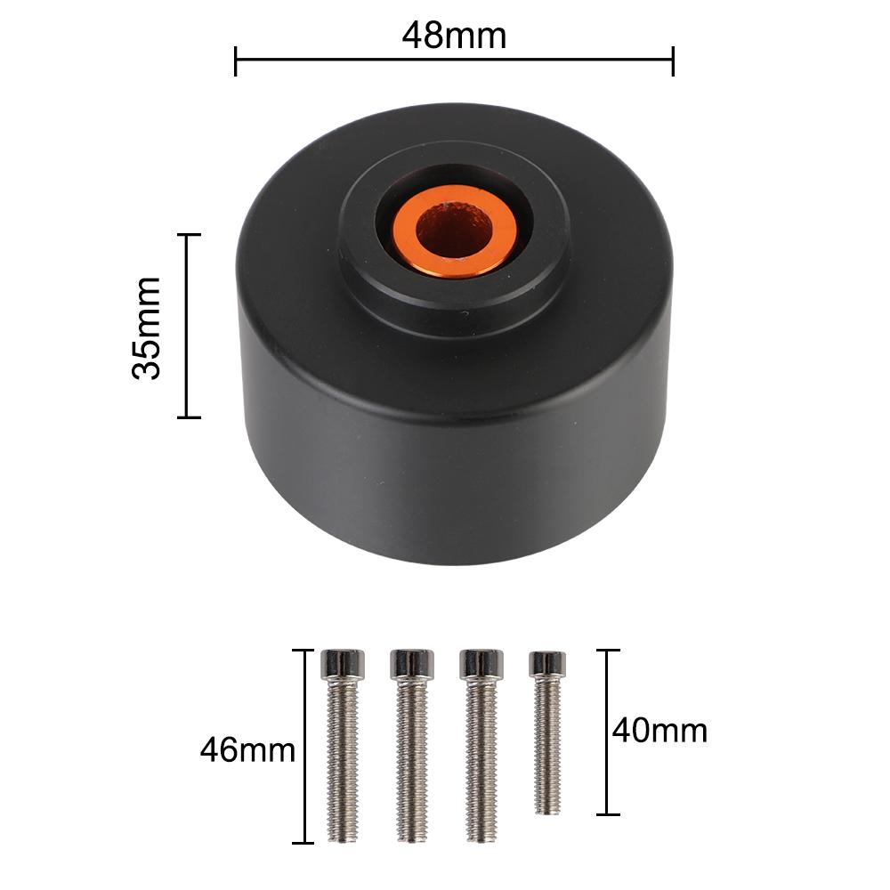 Posuvník rámu přední zadní vidlice motocyklu DUKE 390 (13-15) Crash Protector Pads DUKE 125/200 RC 390 2014-2015 RC 125/200