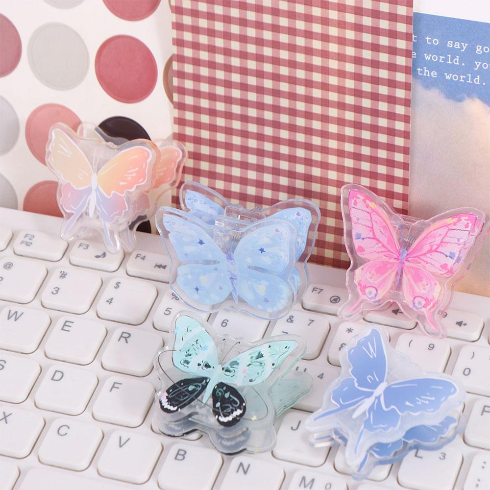 Y2k Acrylic Paper Clip Paperclip Cartoon Memo Clip Test Paper Clip Cute PP Clip  Student