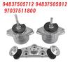 For Porsche Panamera 2010-2016 3Pcs Engine Mounts Upper Arm Bracket Kit Transmission Parts 94837505712 94837505811 97037511801