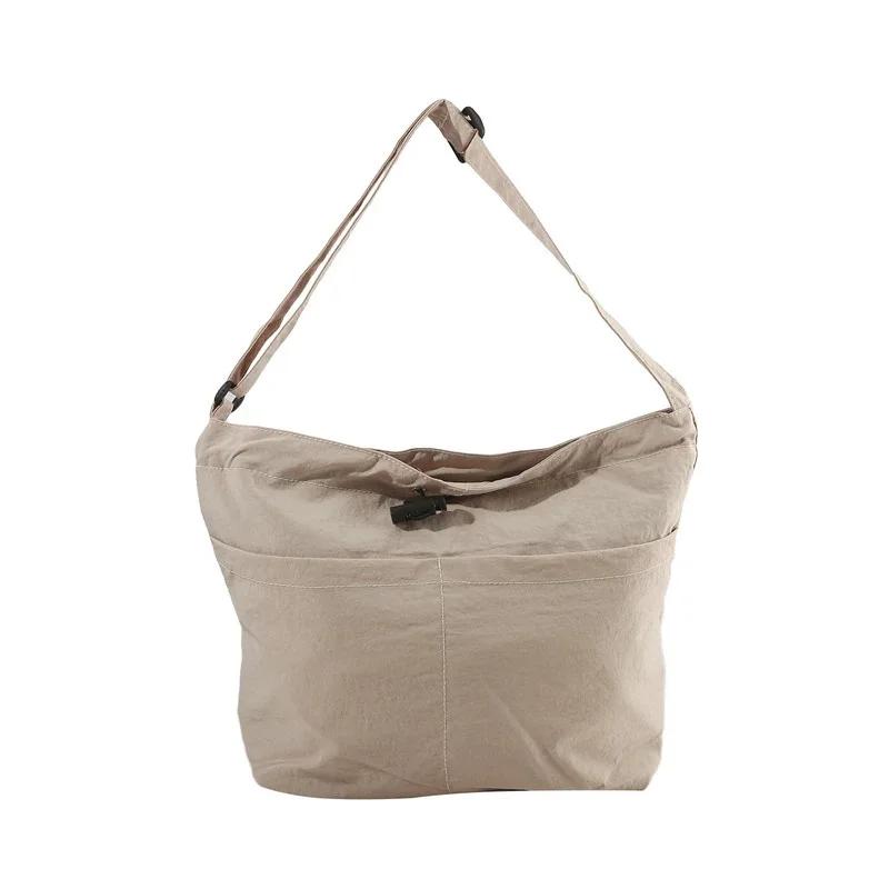 

Minimalist Tote Handbag Women s Versatile Shoulder Bag Large Capacity Summer Popular Lightweight Shoulder Crossbody Bag бежевий