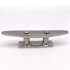 BAAU 4X 316 Stainless Steel Polished Combo Mooring Cleat 2 Hole Hardware Boat Cleats for Marine Boat Deck Rope Tie Yacht