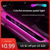 Car Sticker Car LED Wireless Welcome Pedal Light Door Sill Light For Mercedes-Benz AMG A C E V Class GLA Sprinter ML Vito GLK CL