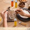 Tiny Jars with Aluminum Screw Lids 15ml Small Glass Bottles Clear Mini Vials Metal Caps Top Sample Message Bottle Jewelry Beads