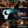 Astronaut Christmas Pattern Light Snowflake Halloween Projection Lamp Decorative Xmas Spotlight