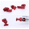 3Pcs Automotive Dent Repair Tool Gasket Lockable Puller Aluminum Drawing Plate Dent Repair Parts Reusable Puller