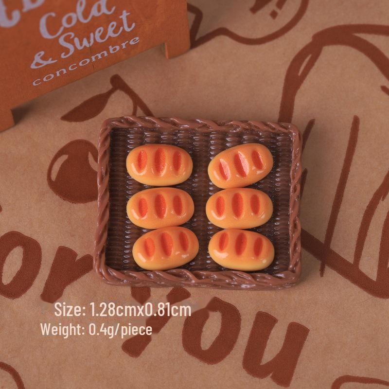 

Мини-игровой набор «Еда»: Круассан, тост, сумка «Кошачий коготь», крем «сделай сам», клей, шпилька, гвоздь, аксессуары из смолы