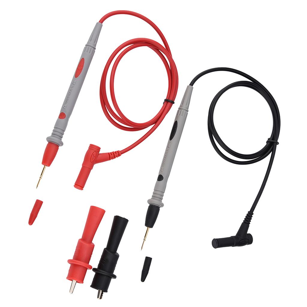 Ultra Sharp Multimeter Probe Precise 1000V 20A Gold Plated Probe S with Alligator Pliers
